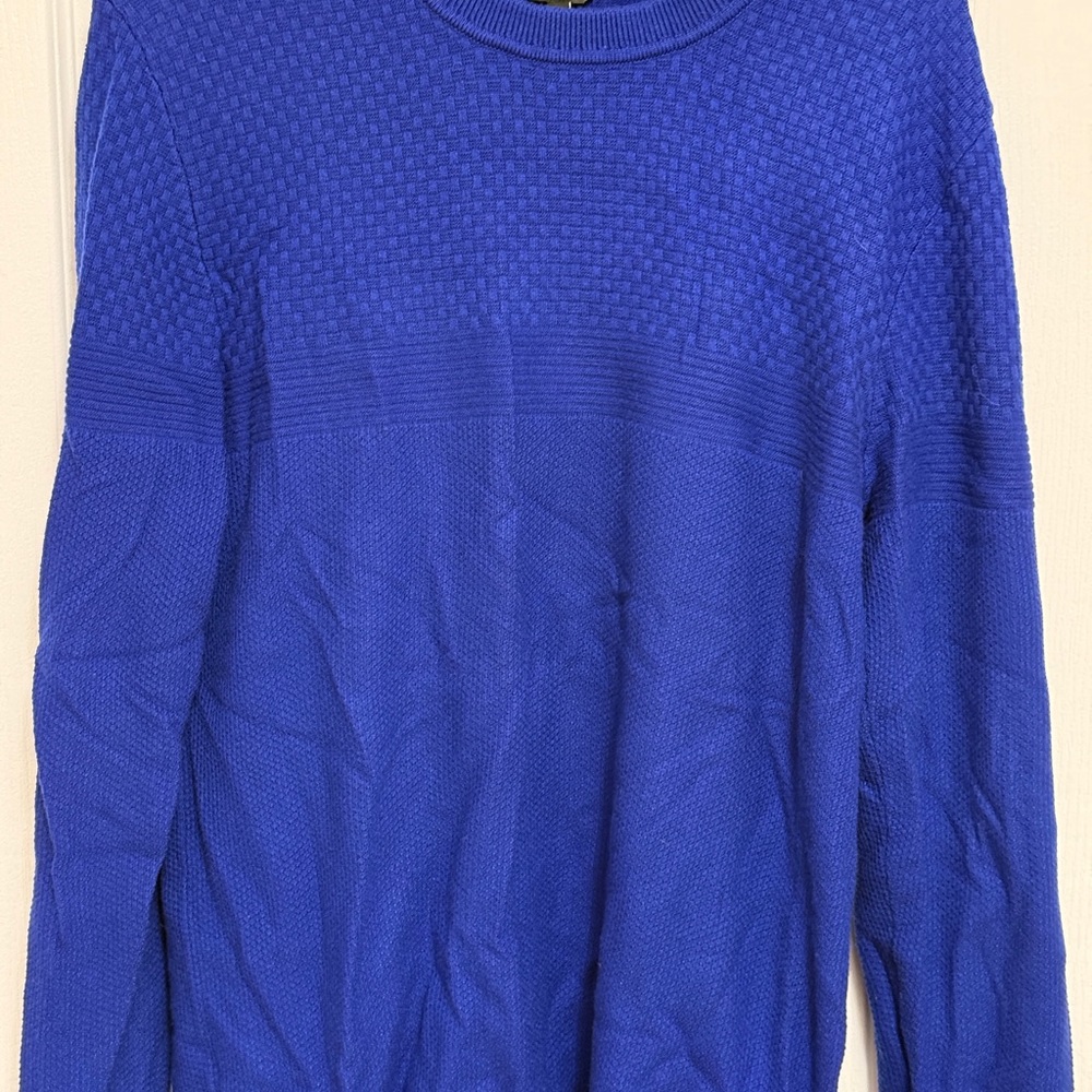 Ted Baker textured Men's Blue Sweater